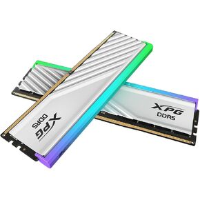 XPG Lancer Blade RBG DDR5 6000MHz CL30 32GB (2x16GB) PC5-48000 RAM 288-Pins UDIMM Desktop Memory Kit Black Heatsink(AX5U6000C3016G-DTLABRBK)