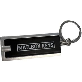 Lunch Money Mailbox Keys Rectangle Light Up Key Chain Flashlight Rugged Mini Pocket Flashlight Compact Design Keychain