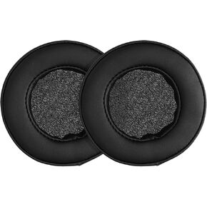 kwmobile Ear Pads Compatible with Beyerdynamic DT 240 PRO Earpads - 2X Replacement for Headphones - Black