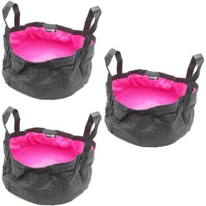 TRENDBOX Multiple Foldable Wash Basin Sink Water Bag Portable Mini 8.5L for Footbath Camping Hiking Outdoor Durable Design