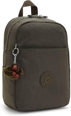Kipling Women's Ferris Backpack, Adjustable Padded Straps, Monkey Keychain, Accessories Organizer, Nylon Bag in Saudi Arabia