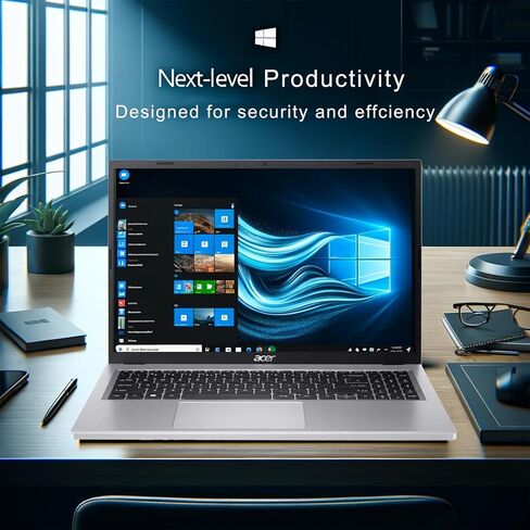 كمبيوتر محمول acer Aspire، شاشة 15.6 بوصة FHD (1920 × 1080)، معالج AMD Ryzen 5 7520U رباعي النواة، ذاكرة وصول عشوائي سعتها 16 جيجابايت | 1 تيرابايت PCIe SSD، رسومات AMD Radeon، عمر بطارية طويل، بلوتوث، ويندوز 11 برو، فضي in Saudi Arabia