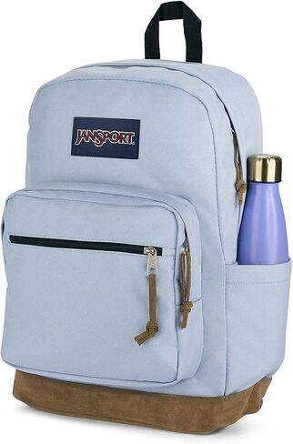 JanSport Right Pack Backpack - Durable Daypack with Padded 15" Laptop Sleeve, Spacious Main Compartment & Integrated Water Bottle Pocket - Pastel Lilac in Kuwait