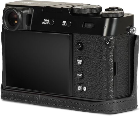 MegaGear Genuine Leather Camera Case for Fujifilm X100VI - Stylish and Protective - Brown in Saudi Arabia