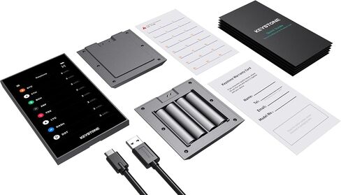 Pro (Keystone Pro) - Cryptocurrency Hardware Wallet 100% air-gapped, 4-inch touch screen, fingerprint sensor, Store your crypto securely. (Keystone Pro) in Saudi Arabia