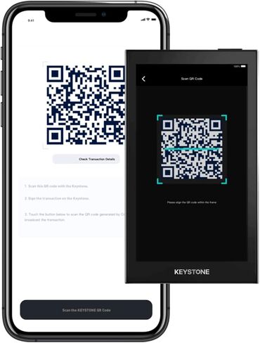 Pro (Keystone Pro) - Cryptocurrency Hardware Wallet 100% air-gapped, 4-inch touch screen, fingerprint sensor, Store your crypto securely. (Keystone Pro) in Saudi Arabia