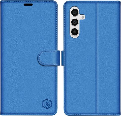 Compatible with Samsung Galaxy A35 Wallet Case with RFID Blocking Card Slots Stand Magnetic Closure Flip PU Leather Phone Cover for Samsung Galaxy A35 Case Wallet(6.6 inch-Black) in Saudi Arabia