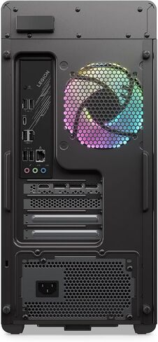 كمبيوتر مكتبي Lenovo Legion Tower 5 Gen 8 للألعاب والترفيه (AMD Ryzen 7 7700 8-Core، 16GB DDR5 5200MHz RAM، 2x1TB PCIe SSD (2TB)، GeForce RTX 4070 Super 12GB، Win 10 Pro) مع Dockztorm Hub in Saudi Arabia