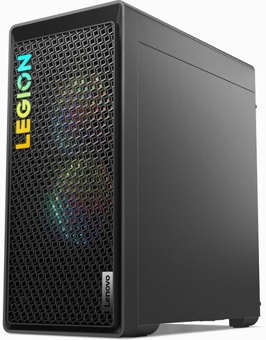 كمبيوتر مكتبي Lenovo Legion Tower 5 Gen 8 للألعاب والترفيه (AMD Ryzen 7 7700 8-Core، 16GB DDR5 5200MHz RAM، 2x1TB PCIe SSD (2TB)، GeForce RTX 4070 Super 12GB، Win 10 Pro) مع Dockztorm Hub in Saudi Arabia