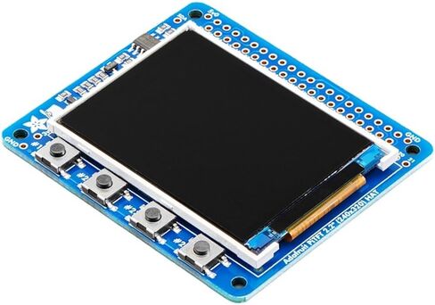Adafruit PiTFT 2.2 HAT Mini Kit - 320x240 2.2 TFT - بدون لمس in Kuwait