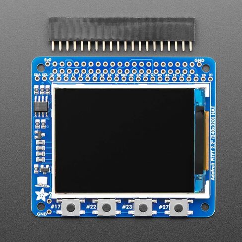 Adafruit PiTFT 2.2 HAT Mini Kit - 320x240 2.2 TFT - بدون لمس in Kuwait