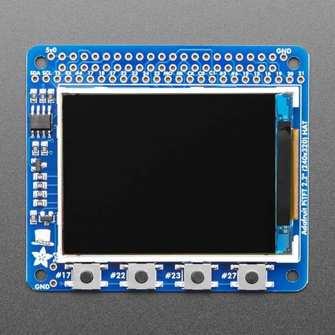 Adafruit PiTFT 2.2 HAT Mini Kit - 320x240 2.2 TFT - بدون لمس in Kuwait
