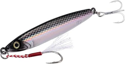 Goture Tungsten Fishing Jigs Saltwater Lures, Carbon Steel Glow Vertical Jigs, Lead Jig Sea Fishing Jigging Spoon Lures for Tuna Salmon Sailfish Striped bass Grouper Snapper Kingfish, 2.12/2.82 Oz 1pc in Saudi Arabia