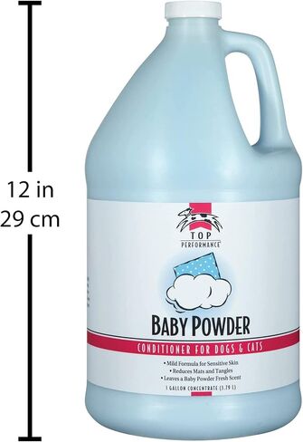 Top Performance Baby Powder Pet Conditioner, 17-Ounce, 17 Ounce in Kuwait