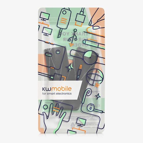 kwmobile Headband Pad Compatible with SteelSeries Arctis 3 / Arctis 5 Headphones - Elastic Nylon Replacement - Black/Grey in Saudi Arabia