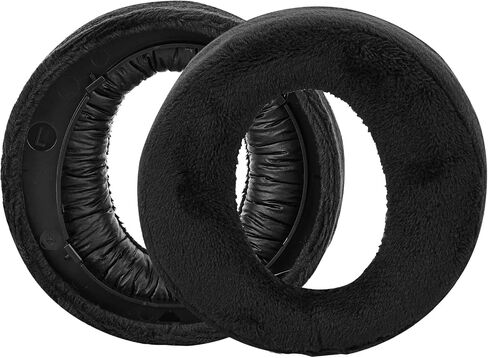 Linkidea Replacement Ear Pads for Sony PS5 Pulse 3D, PlayStation 5 Pulse 3D Headphones Replacement Ear Cushions, Ear Covers, Headset Earpads (Velour/Black) in Saudi Arabia