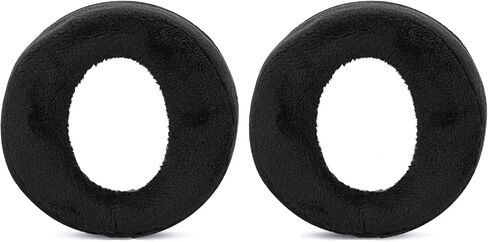 Linkidea Replacement Ear Pads for Sony PS5 Pulse 3D, PlayStation 5 Pulse 3D Headphones Replacement Ear Cushions, Ear Covers, Headset Earpads (Velour/Black) in Saudi Arabia