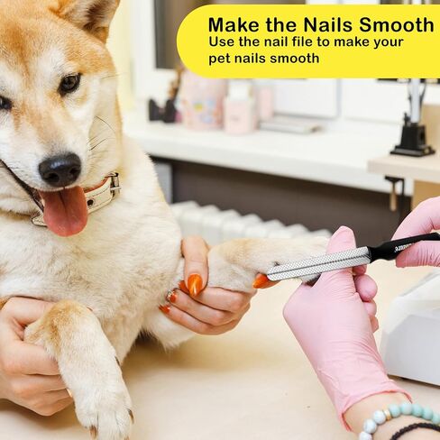 Candure Dog Nail Clippers Professional Dog Nail Trimmers Suitable for Large to Medium Dogs, Cats, Rabbits and Guinea Pigs - Safety Lock/Protective Guard to Avoid Over Cutting in Kuwait