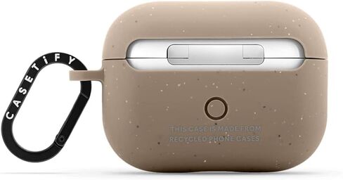 CASETiFY Bounce AirPods Pro (1st Gen) Case with Ring [Military Grade Drop Tested / 6.6ft Drop Protection/Anti-Scratch] - Matte Charcoal in Saudi Arabia