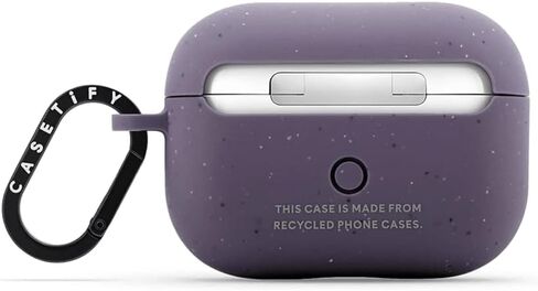 CASETiFY Bounce AirPods Pro (1st Gen) Case with Ring [Military Grade Drop Tested / 6.6ft Drop Protection/Anti-Scratch] - Matte Charcoal in Saudi Arabia