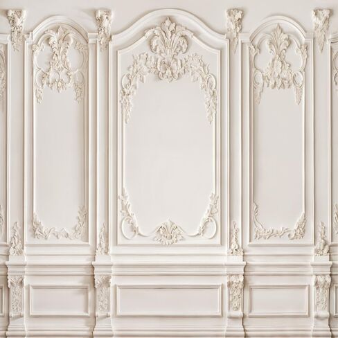 Kate White Interior Wall Backdrops Classic Wall Photo Backdrop European Design Photography Backdrops Vintage Wedding Portrait Studio Props, 10x10ft in Saudi Arabia