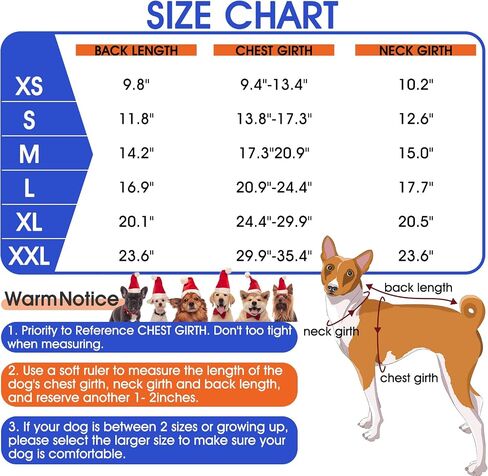 Bonaweite Reversible Dog Coat, Windproof Dog Jacket, Reflective Dog Winter Coat, Dog Clothes Medium Sized Dog, Water Resistant Dog Cold Weather Coats, High Visibility Orange Dog Vest for Medium Dogs in Saudi Arabia