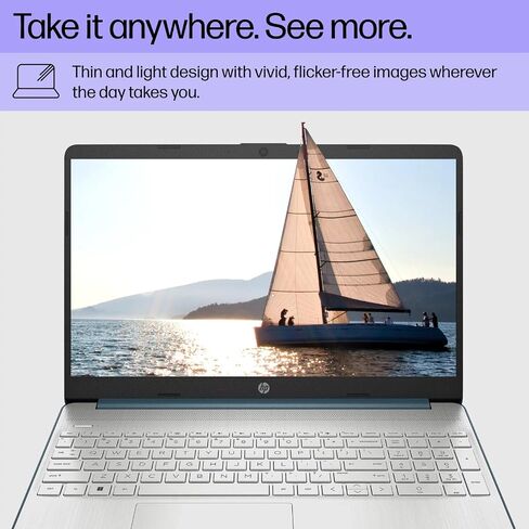 HP Touch-Screen Laptop Computer for Business - 15.6" FHD Display, Intel i7-1255U, 16 GB RAM, 1 TB SSD, Intel Iris Xe Graphics, HD Webcam, WiFi, Windows 11 Pro, with 2021 Office Lifetime License in Saudi Arabia