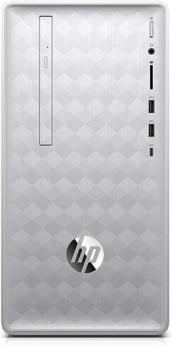 HP 2024 Newest Victus Gaming Desktop, AMD Ryzen 5-5600G(6-core), 64GB RAM, 1TB SSD, AMD Radeon RX 6400 Graphics, Wi-Fi 6, Bluetooth, USB-A&C, Windows 11 Home, with USB WiFi Adapter in Saudi Arabia