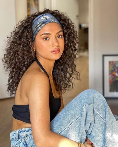 Headbands for Women Trendy Hair Bands for Women’s Hair Non Slip Cute Women Floral Headband Stretchy Sweat Bands Headbands for Yoga Workout Every Day Basic Girl’s Fashion Hair Accessories for Women in Saudi Arabia