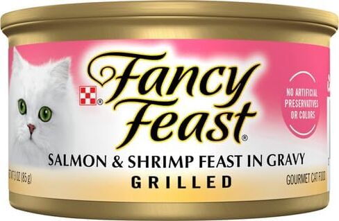 Fancy Feast Salmon & Shrimp Cat Food, 3 oz in Kuwait