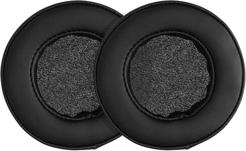 kwmobile Ear Pads Compatible with Beyerdynamic DT 240 PRO Earpads - 2X Replacement for Headphones - Black in Saudi Arabia