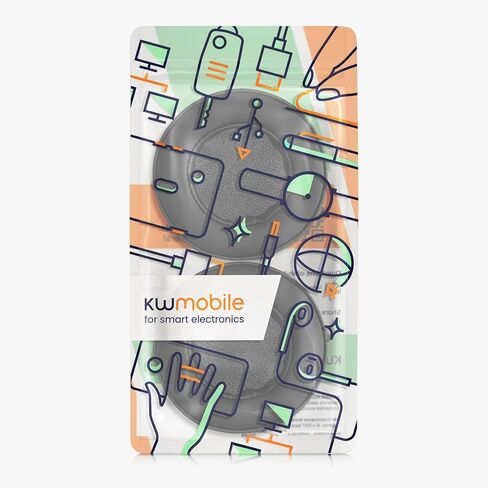 kwmobile Ear Pads Compatible with Beyerdynamic DT 240 PRO Earpads - 2X Replacement for Headphones - Black in Saudi Arabia