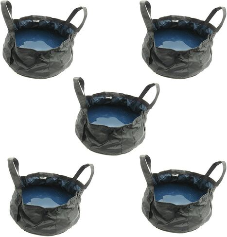 TRENDBOX Multiple Foldable Wash Basin Sink Water Bag Portable Mini 8.5L for Footbath Camping Hiking Outdoor Durable Design in Kuwait