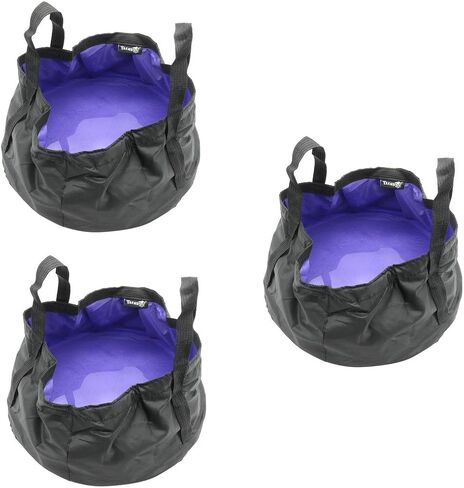 TRENDBOX Multiple Foldable Wash Basin Sink Water Bag Portable Mini 8.5L for Footbath Camping Hiking Outdoor Durable Design in Kuwait