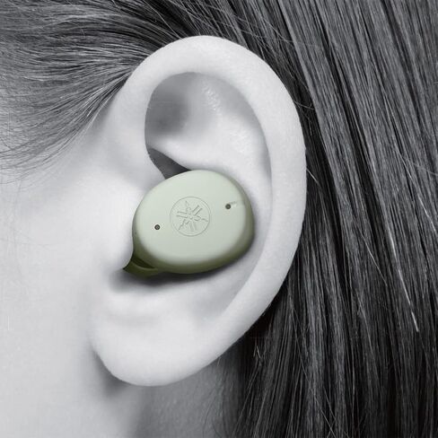 YAMAHA TW-E3C True Wireless Earbuds with Ambient Sound, Clear Voice Calling, & Gaming Mode (Green), Small in Saudi Arabia