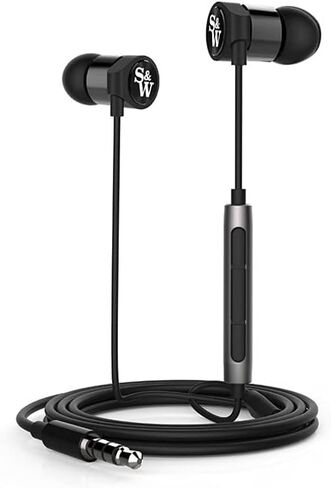 Strauss and Wagner EM205 Earphones with 3.5mm Connection and Mic+Remote in Saudi Arabia