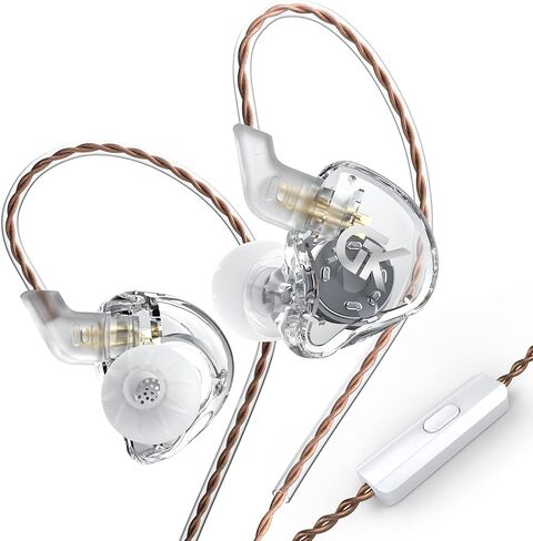GK GST Headphones in Ear HiFi 1DD 1BA Deep Bass Earbuds with B Pin Detachable Cables, Noise-Isolating Earbuds in Saudi Arabia