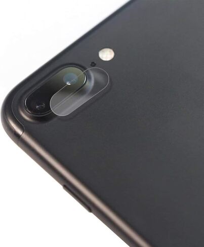 AKWOX (عبوة من 4 قطع) متوافقة مع واقي عدسة الكاميرا iPhone 7 Plus 8 Plus، رفيع للغاية 0.2 مم 9H واقي عدسة الكاميرا من الزجاج الصلب المقوى لهاتف iPhone 7 Plus، مع مضاد للخدش والغبار in Kuwait