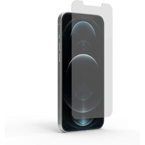 واقي شاشة من الزجاج المقوى عالي الوضوح من PureGear لهاتف Apple iPhone 12 Pro Max (2020)، اللمس + الدقة، مناسب للحافظة، استبدال مدى الحياة (يتضمن صينية التثبيت ذاتية المحاذاة)