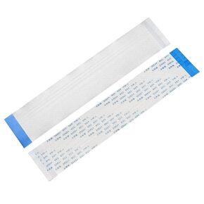 uxcell Flexible Flat Cable, 60 Pins 0.5mm Pitch 150mm FPC FFC Flexible Ribbon Cable for LCD TV DVD Player Laptop 5Pcs (B Type)