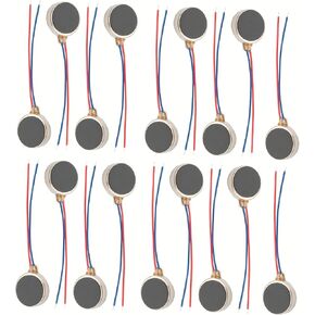 20Pcs Vibration Motor DC 3V 12000rpm Mini dc Motor for Mobile Cell Tablet Phone Pager Electronic DIY