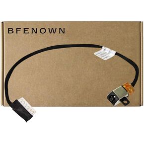 Replacement DC Power Jack Cable for Dell Inspiron 15 5565 5567 Inspiron 17 5765 17 5767 P66F001 P66F002 P32E P32E002 P32E001 BAL30 DC30100YN00 DC30100ZM00