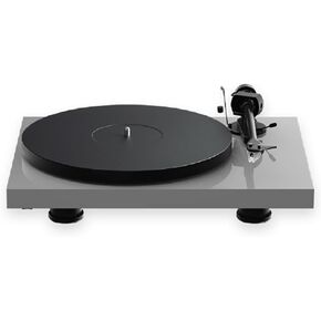 Pro-Ject Debut EVO 2, Next Generation Audiophile Turntable with Carbon Fiber tonearm, Electronic Speed Selection and pre-Mounted Pick it MM EVO Cartridge, Made in Europe (Satin Steel Blue)