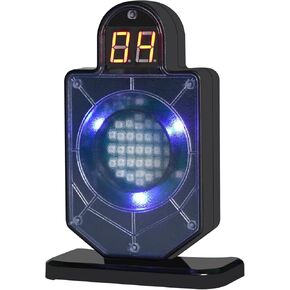 Portable Laser Training System, Laser Trainer Target for Reactive Laser Shooting and Dry Fire Practice, Indoor Safe Dry Fire Gun Training Target Compatible Most of Laser Cartridges