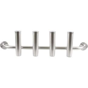 Boating Accessories New Transom Mount Rod Rack Taco Metals F31-3504bsa-1 Holds 4 rods 10-1/4" H x 40-1/2" W x 2" ID