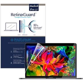 Anti Blue Light Screen Protector for MacBook Air 13 inch M1 (2018-2020) / Pro 13 Inch (2016-2020), SGS and Intertek Tested, Blocks Excessive Harmful Blue Light, Reduce Eye Fatigue ( 13.3 inch )