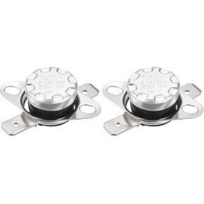KSD301 Thermostat 145C NC Temperature Thermal Control Switch, [for Microwave Oven Refrigerators] - Normally Closed/2pcs