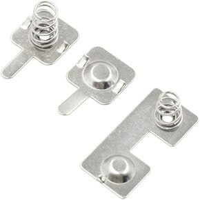 Spring Contact Plate AA Battery Positive to Negative Conversion 30 Pairs
