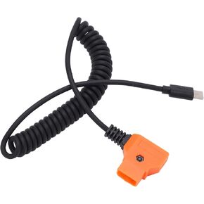 USB C to D Tap Power Cable, Universal Flexible Type C to D Tap Power Supply Cable, 13.8-35.4in Length