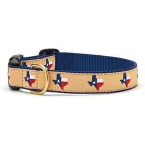 Up Country Texas Navy Dog Collar (Large)